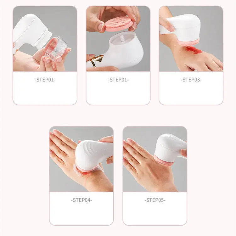 Limpiador facial eléctrico