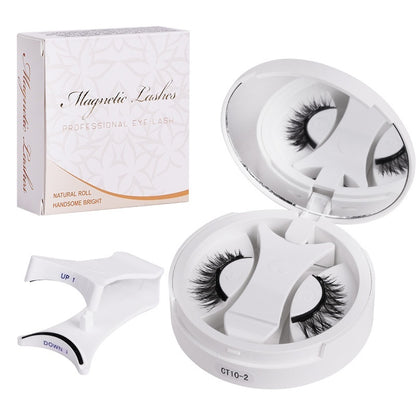 Pestañas Magnéticas con Estuche 2 en 1: Glamour Instantáneo + Diseño Inteligente