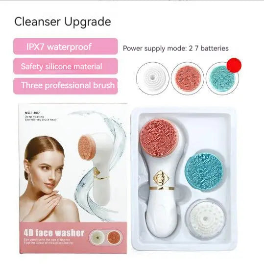 Limpiador facial eléctrico