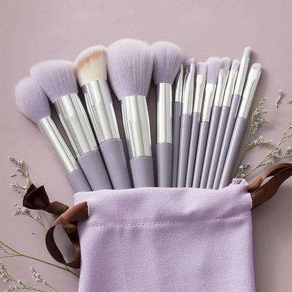 Juego de 13 brochas de maquillaje