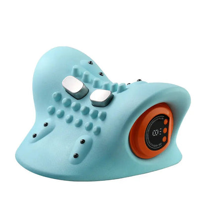 Almohada de masaje para aliviar la columna cervical
