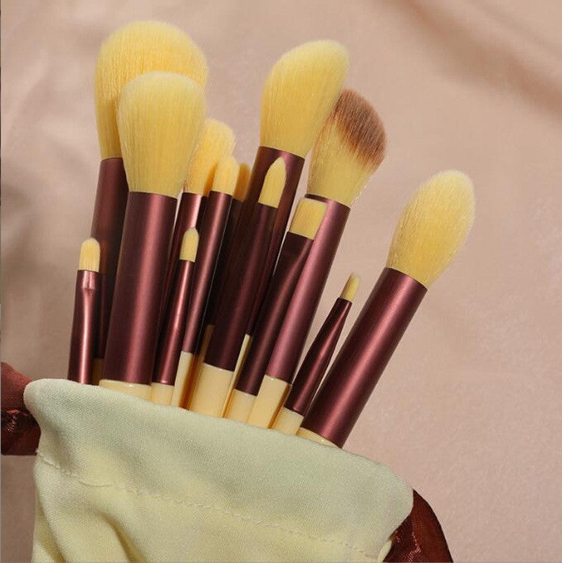 Juego de 13 brochas de maquillaje