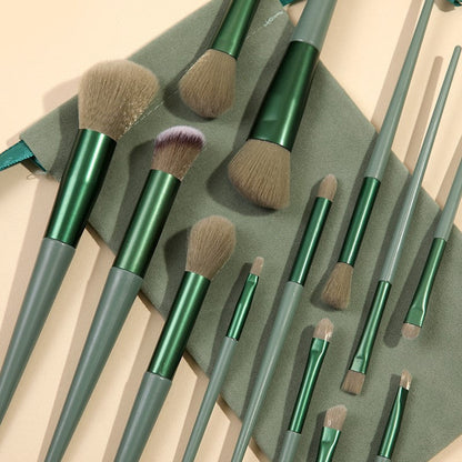 Juego de 13 brochas de maquillaje