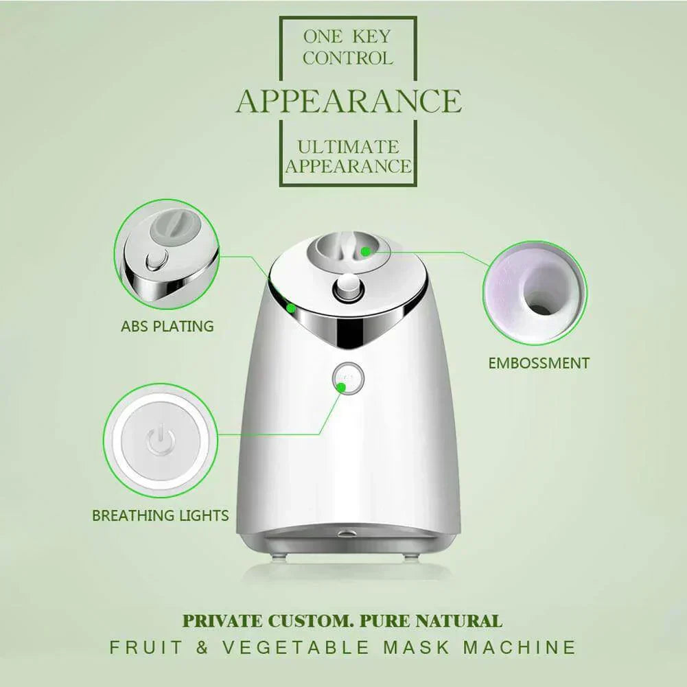 Máquina para hacer mascarillas faciales casera