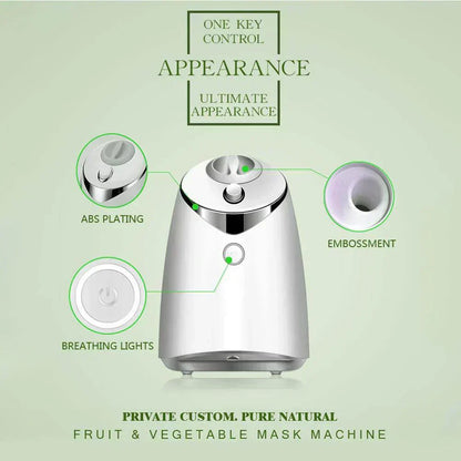 Máquina para hacer mascarillas faciales casera